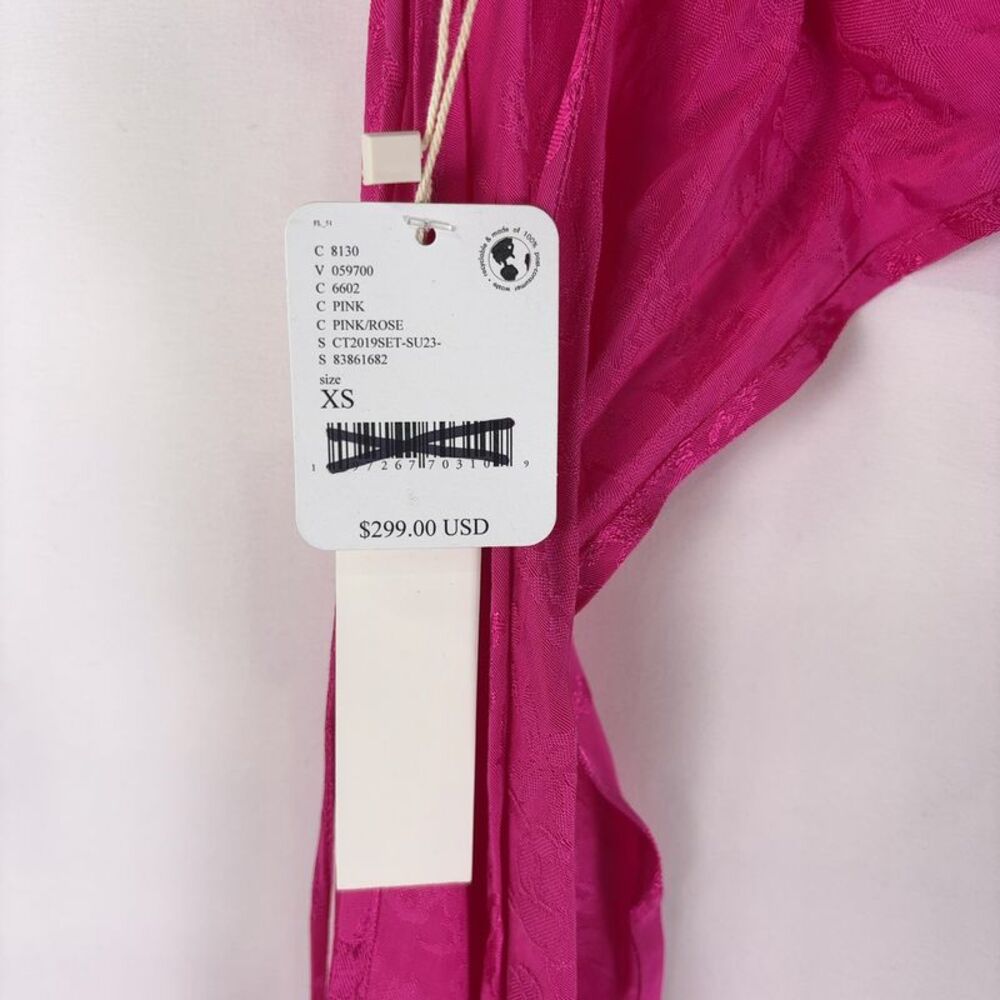 For Love & Lemons Hot Pink Lace Skirt Set - Picture 4 of 4